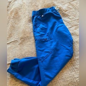 FIGS Jogger scrub pants Royal Blue